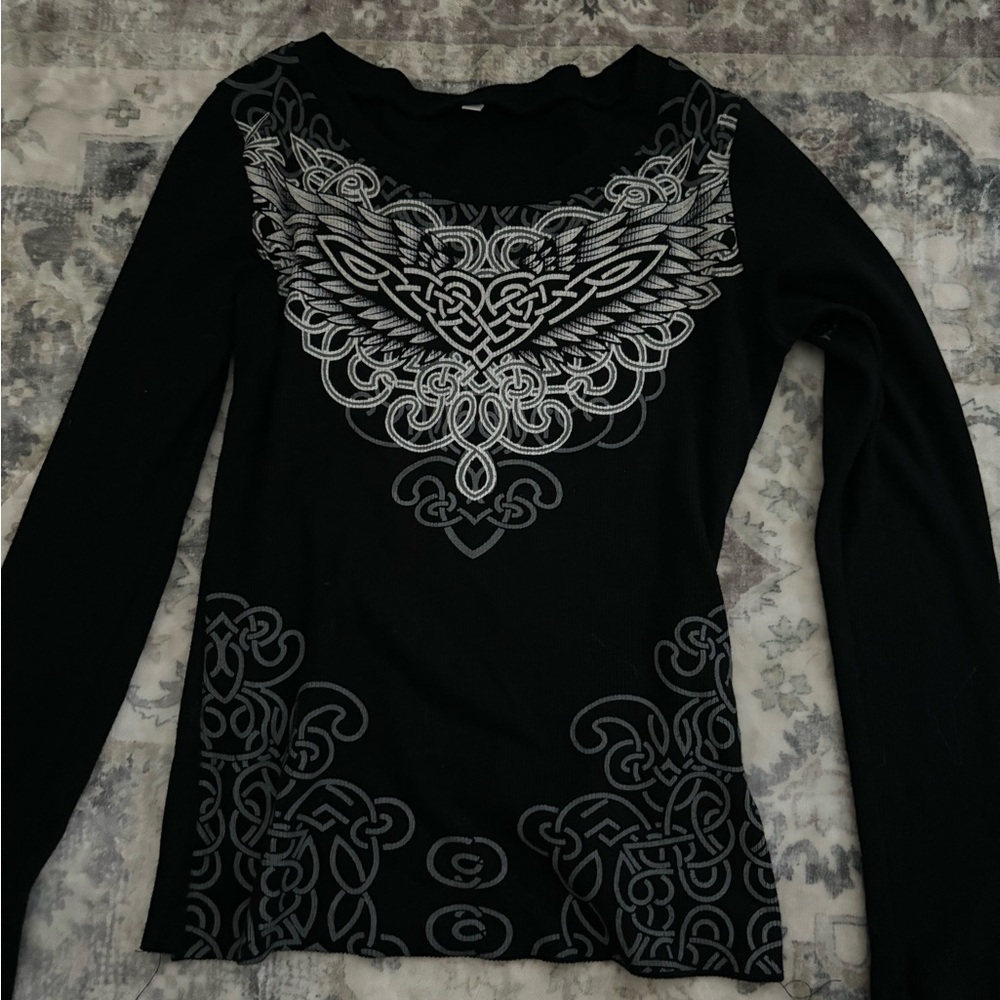 Emo grunge long sleeve